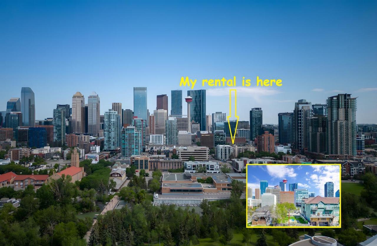 Entire Condo Downtown, Walk To Bmo & Stampede, Parking, 1,5 Hrs To Banff YYC Exteriér fotografie